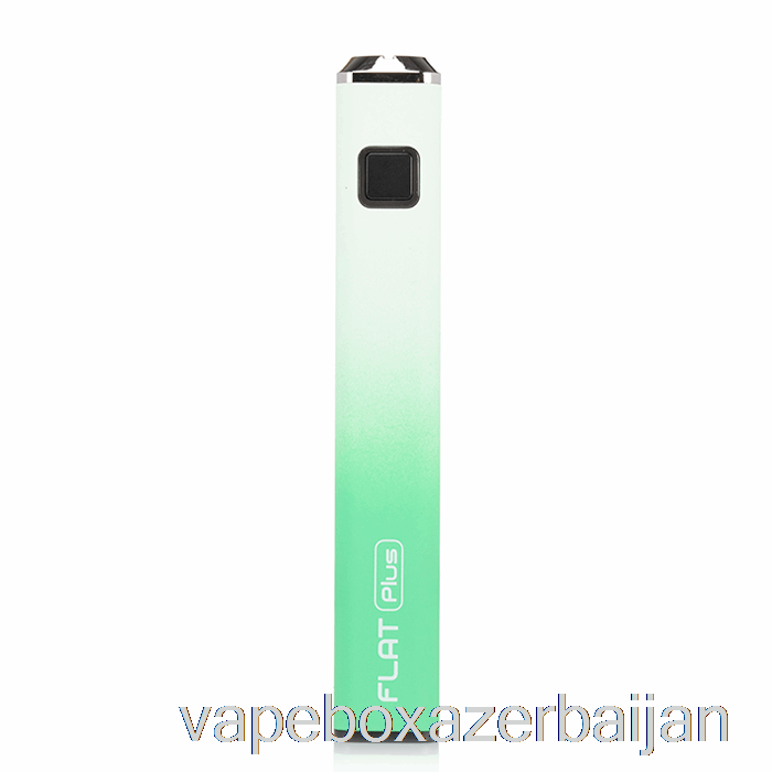 E-Juice Vape Yocan FLAT PLUS 900mAh Battery Green White